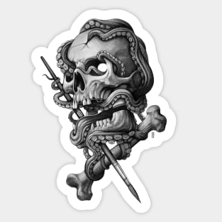 Skull'ed-opus Sticker